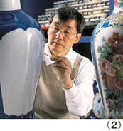 Highly skilled hand-painting